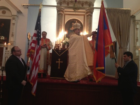 FLAG BLESSING AND PRAYERS FOR THE REPUBLIC OF ARMENIA